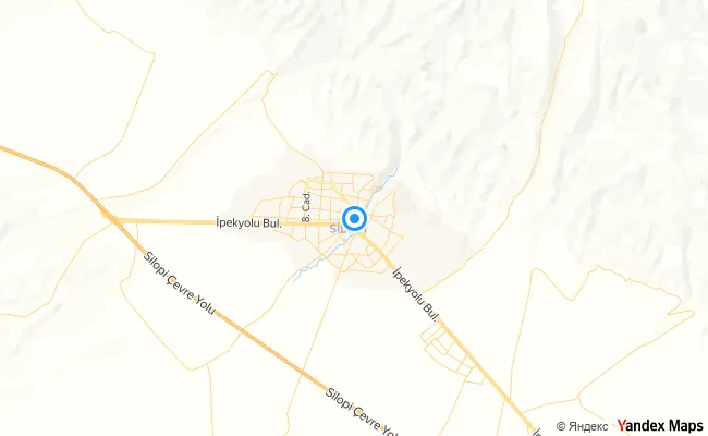 Silopi Şırnak konum haritası