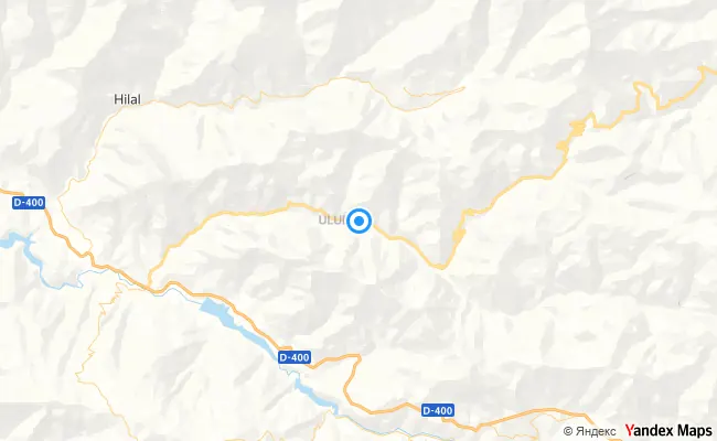 Uludere Şırnak konum haritası