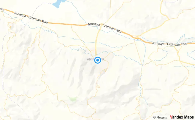 Akıncılar Sivas konum haritası