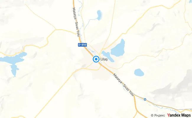 Ulaş Sivas konum haritası