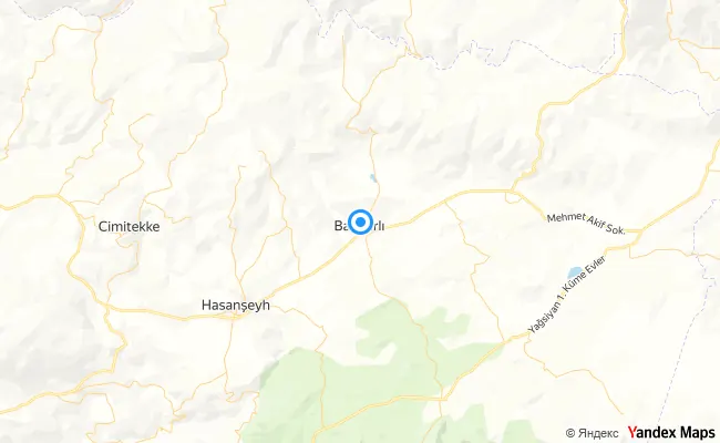 Merkez Tokat konum haritası