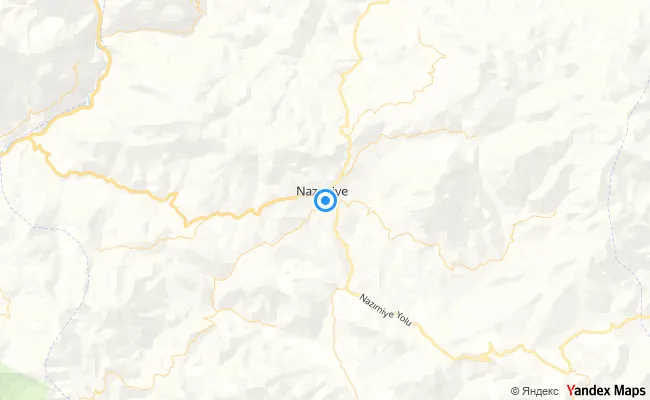 Merkez Tunceli konum haritası
