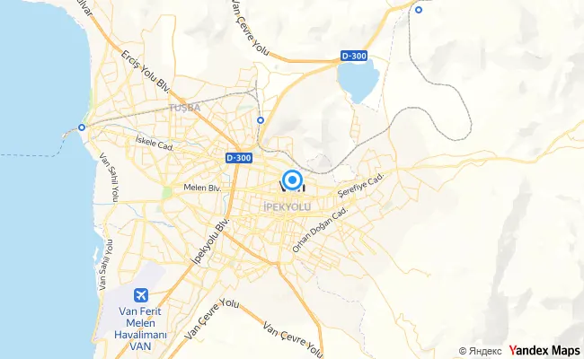 İpekyolu Van konum haritası