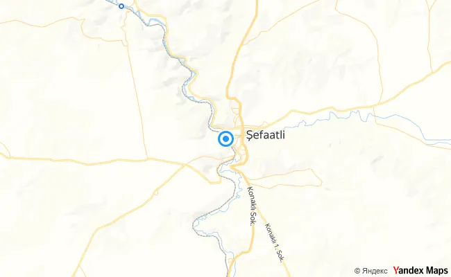 Şefaatli Yozgat konum haritası