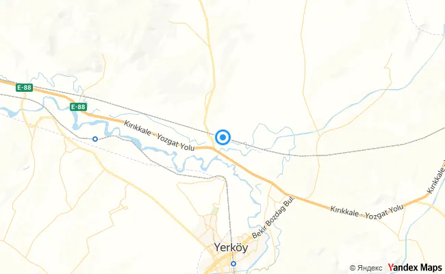 Yerköy Yozgat konum haritası