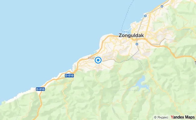 Kozlu Zonguldak konum haritası