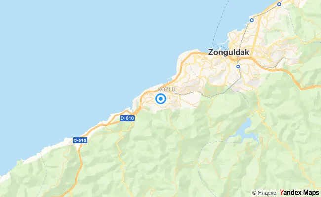 Merkez Zonguldak konum haritası