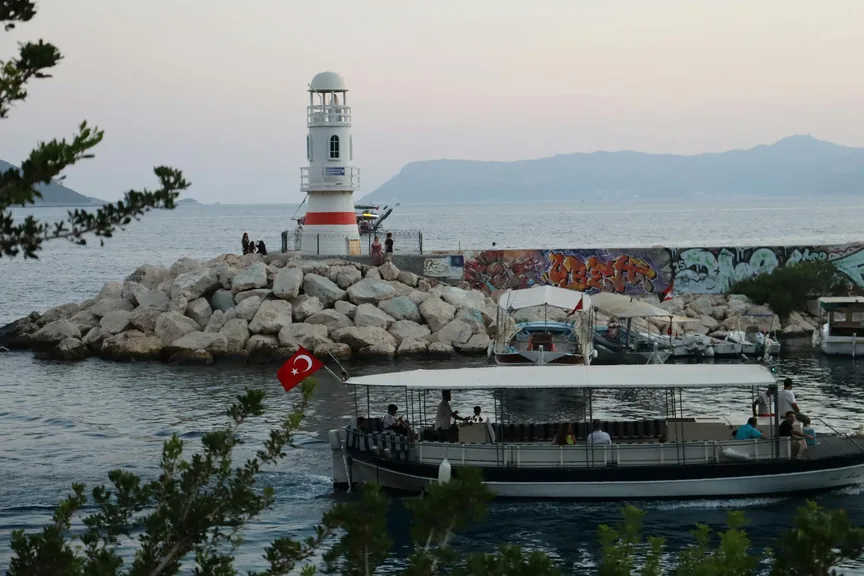 Kaş Antalya konum haritasi