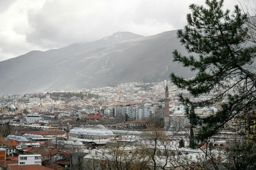 Kestel Bursa konum haritasi