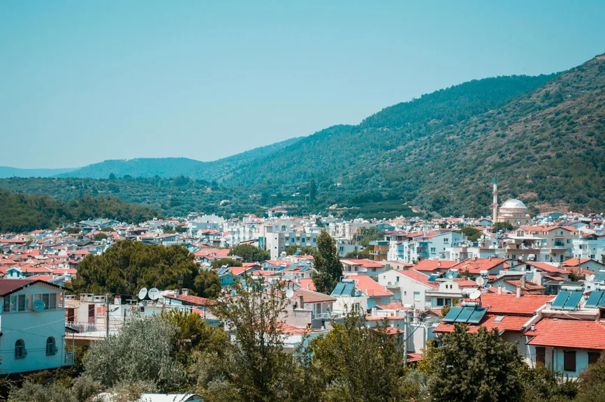 Dikili İzmir konum haritasi