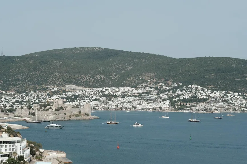 Bodrum Muğla konum haritasi